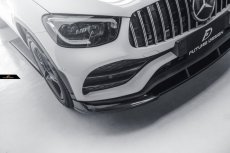 画像11: BENZ メルセデス・ベンツ GLC X253 C253 SUV クーペ 後期車 フロントバンパー用 リップスポイラー 本物Dry Carbon ドライカーボン (11)