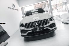 画像10: BENZ メルセデス・ベンツ GLC X253 C253 SUV クーペ 後期車 フロントバンパー用 リップスポイラー 本物Dry Carbon ドライカーボン (10)