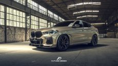 画像2: BMW Xシリーズ X6 G06 Mスポーツ サイドスカート 本物DryCarbon ドライカーボン (2)