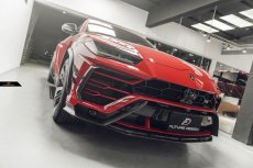 画像2: Lamborghini URUS ウルス フロントバンパー用 リップスポイラー 本物DryCarbon ドライカーボン (2)