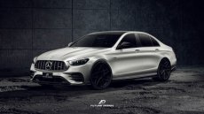 画像6: BENZ メルセデス・ベンツ E-Class W213 S213  AMGバンパー用 サイドスカート 本物DryCarbon ドライカーボン (6)