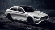 画像7: BENZ メルセデス・ベンツ E-Class W213 S213  AMGバンパー用 サイドスカート 本物DryCarbon ドライカーボン (7)