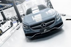 画像2: BENZ メルセデス・ベンツ S-Class C217 クーペ専用 ドアミラー カバー Carbon カーボン (2)