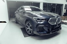 画像6: BMW Xシリーズ X6 G06 Mスポーツ サイドスカート 本物DryCarbon ドライカーボン (6)