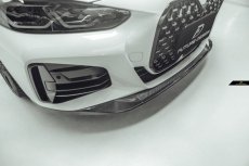 画像5: BMW 4シリーズ G22 M-TECH Mスポーツ フロント用 リップスポイラー 本物DryCarbon ドライカーボン (5)