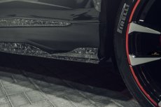 画像12: Lamborghini URUS ウルス サイド用 スカート 豪華10点セット 本物DryCarbon ドライカーボン (12)