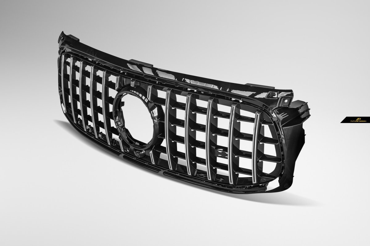 画像6: BENZ メルセデス・ベンツ GLB-Class X247 前期車 AMGライン専用 パナメリカーナ GTR メッキ・クローム仕様 グリル (6)