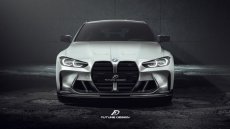 画像2: BMW 3シリーズ G80 M3 フロント用 エアベントカバー ガーニッシュ 本物DryCarbon ドライカーボン (2)