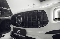 画像2: BENZ メルセデス・ベンツ GLB-Class X247 AMGライン専用 パナメリカーナ GT R 艶ありブラック グリル AMG GLB200d GLB250 (2)