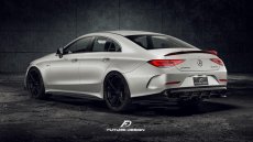 画像3: BENZ メルセデス・ベンツ CLS-Class C257 W257 CLS53専用 リアディフューザー スポイラー 本物DryCarbon ドライカーボン  (3)