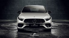 画像3: BENZ メルセデス・ベンツ A-Class W177 A45 フロント専用 リップスポイラー 本物Drycabon ドライカーボン AMG (3)