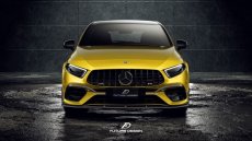 画像6: BENZ メルセデス・ベンツ A-Class W177 A45 フロント専用 リップスポイラー 本物Drycabon ドライカーボン AMG (6)