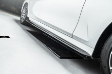 画像5: BMW 3シリーズ G20 G21 後期車 M-TECH Mスポーツ サイドスカート スポイラー 本物DryCarbon ドライカーボン (5)