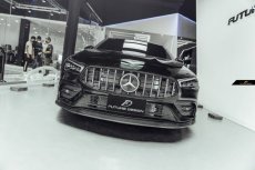 画像6: BENZ メルセデス・ベンツ CLA-Class W118 X118 フロントバンパー用リップスポイラー 本物DryCarbon ドライカーボン (6)