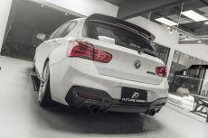 画像3: BMW 1シリーズ F20 後期車 LCI Mスポーツ リアディフューザー 本物Carbon カーボン (3)