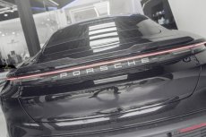 画像3: Porsche ポルシェ Taycan タイカン リア スポイラー 本物Drycarbon ドライカーボン (3)