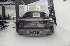 画像6: Porsche ポルシェ Taycan タイカン リア スポイラー 本物Drycarbon ドライカーボン (6)