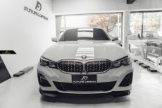 画像7: BMW 3シリーズ G20 G21 M340i フロント フォグカバー 艶ありブラック メッキクローム エアロ カスタム (7)