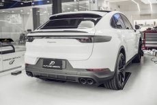 画像10:  PORSCHE ポルシェ Cayenne カイエン Coupe クーペ 9Y0 リアスポイラー 本物DryCarbon ドライカーボン (10)