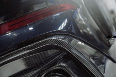 画像15: BMW Xシリーズ X6 G06 Mスポーツ リアバンパー用 GT ディフューザー 本物DryCarbon ドライカーボン (15)