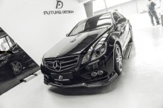 画像3: BENZ メルセデス・ベンツ E-Class クーペ C207 前期車 AMGフロント リップスポイラー 本物Drycarbon ドライカーボン A207 W207 (3)