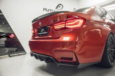 画像8: BMW 3シリーズ F30 セダン トランク用 リアスポイラー 本物DryCarbon ドライカーボン (8)