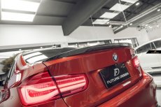 画像9: BMW 3シリーズ F30 セダン トランク用 リアスポイラー 本物DryCarbon ドライカーボン (9)