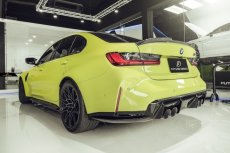 画像6: BMW 3シリーズ G80 M3 トランク用 リアスポイラー フォージド 鍛造 本物DryCarbon ドライカーボン (6)