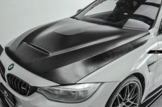 画像1: BMW 4シリーズ F82 F83 M4 ボンネット用 M ドーム式 隆起タイプ ダクト GTS仕様 エンジンフード (1)