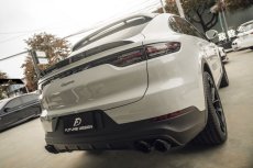 画像2:  PORSCHE ポルシェ Cayenne カイエン Coupe クーペ E3 9Y0 GT リアスポイラー 本物DryCarbon ドライカーボン (2)