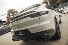 画像2:  PORSCHE ポルシェ Cayenne カイエン Coupe クーペ 9Y0 GT リアスポイラー 本物DryCarbon ドライカーボン (2)