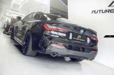 画像5: BMW 4シリーズ G22 クーペ トランク用 リアスポイラー 本物DryCarbon ドライカーボン (5)