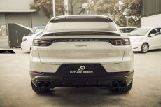 画像1:  PORSCHE ポルシェ Cayenne カイエン Coupe クーペ E3 9Y0 GT リアスポイラー 本物DryCarbon ドライカーボン (1)