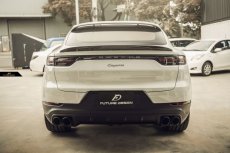 画像1:  PORSCHE ポルシェ Cayenne カイエン Coupe クーペ 9Y0 GT リアスポイラー 本物DryCarbon ドライカーボン (1)