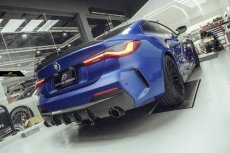 画像15: BMW 4シリーズ G22 クーペ M-TECH Mスポーツ リア ディフューザー 本物DryCarbon ドライカーボン (15)