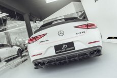 画像9: BENZ メルセデス・ベンツ CLS-Class C257 W257 CLS53専用 リアディフューザー スポイラー 本物DryCarbon ドライカーボン  (9)