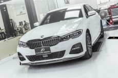 画像6: BMW 3シリーズ G20 G21 M-TECH Mスポーツ フロントバンパー用リップスポイラー 本物DryCarbon ドライカーボン (6)