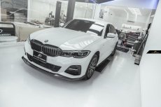 画像7: BMW 3シリーズ G20 G21 M-TECH Mスポーツ フロントバンパー用リップスポイラー 本物DryCarbon ドライカーボン (7)