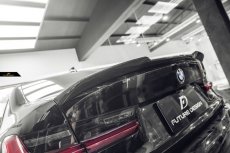 画像8: BMW 3シリーズ G20 トランク用リアスポイラー 本物DryCarbon ドライカーボン (8)