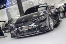 画像11: BMW 3シリーズ G20 G21 M-TECH Mスポーツ フロントバンパー用リップスポイラー 本物DryCarbon ドライカーボン (11)