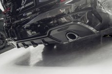 画像7: BMW 3シリーズ G20 G21 M-TECH Mスポーツ リアバンパー用 ディフューザー 本物DryCarbon ドライカーボン (7)