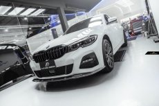 画像5: BMW 3シリーズ G20 G21 M-TECH Mスポーツ フロントバンパー用リップスポイラー フォージドカーボン 本物DryCarbon ドライカーボン (5)