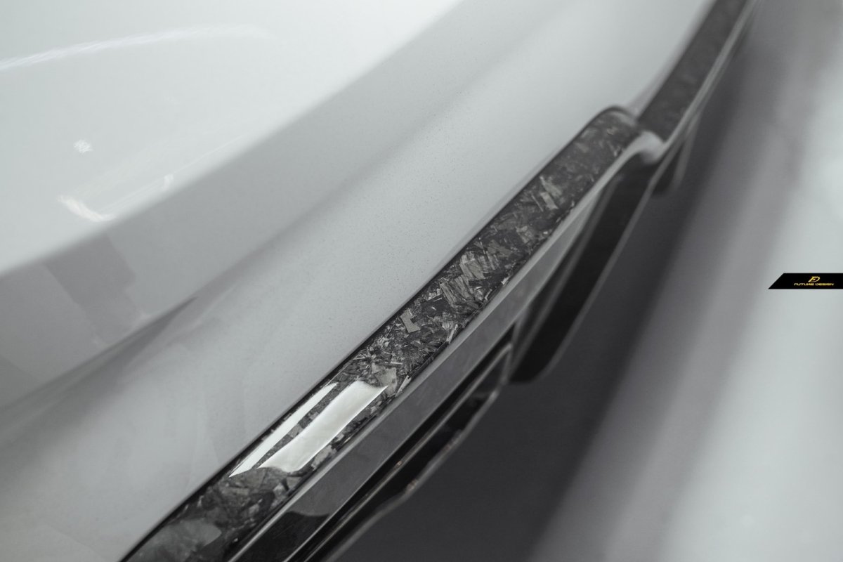 画像13: BMW 3シリーズ G20 G21 Mスポーツ M340i リアバンパー用 ディフューザー 本物DryCarbon ドライカーボン (13)