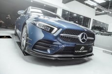 画像12: BENZ メルセデス・ベンツ W177 Aクラス AMGフロント用FDGT 6ピース カーボン スプリッター セット A180 A200 A35 カナード  (12)