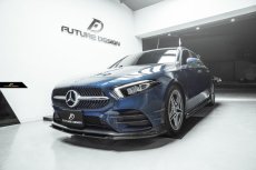 画像11: BENZ メルセデス・ベンツ A-Class W177 AMGサイドステップ用スカート スポイラー 本物Drycarbon ドライカーボン (11)