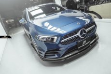 画像11: BENZ メルセデス・ベンツ Aクラス W177 AMGフロントバンパー用カーボンリップスポイラー 本物Drycarbon Stage2 (11)