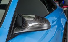 画像3: BMW 4シリーズ F82 F83 M4 ドアミラー用本物Carbon カーボン COVER カバー (3)