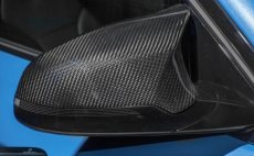 画像1: BMW 3シリーズ F80 M3 ドアミラー用本物Carbon カーボン COVER カバー (1)