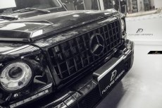 画像2: BENZ メルセデス・ベンツ W463 Gクラス ゲレンデ用 AMG パナメリカーナ 艶ありブラック グリル (2)