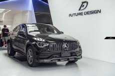 画像14: BENZ メルセデス・ベンツ GLC X253 C253 SUV クーペ 後期車 フロントバンパー用 リップスポイラー 本物Dry Carbon ドライカーボン (14)